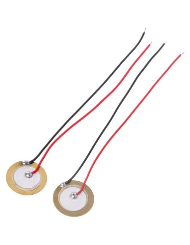 10 Piezas Buzzer Piezoeléctrico Cerámico 15mm HYROOY