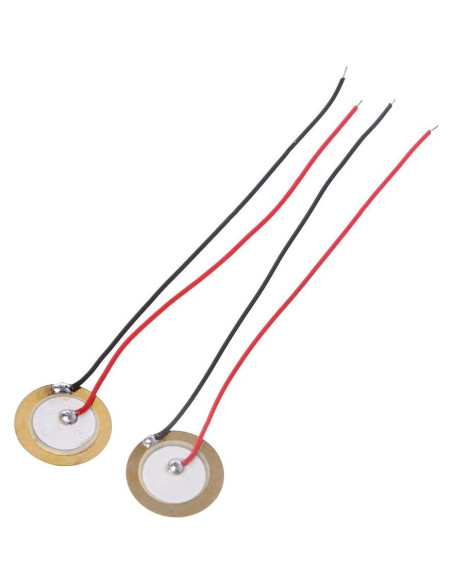 10 Piezas Buzzer Piezoeléctrico Cerámico 15mm HYROOY