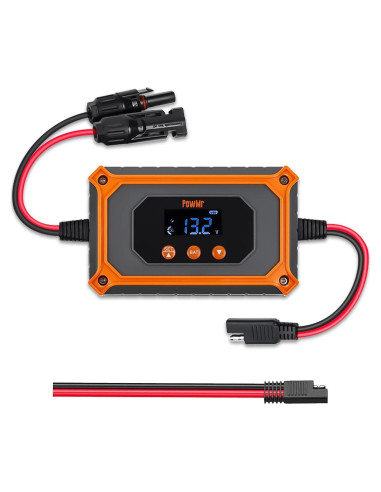 Controlador de Carga Solar MPPT PowMr 15A 12V/24V LCD