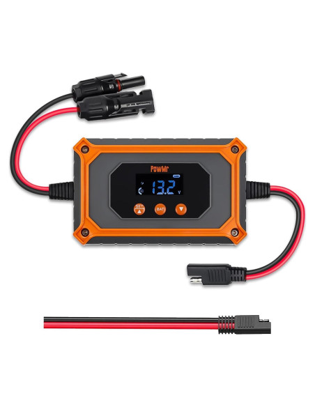 Controlador de Carga Solar MPPT PowMr 15A 12V/24V LCD
