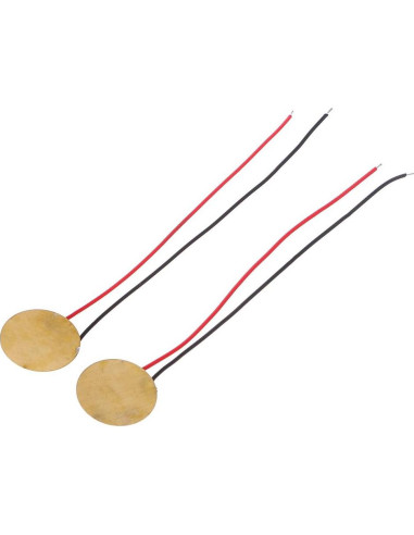 10 Piezas Buzzer Piezoeléctrico Cerámico 15mm HYROOY