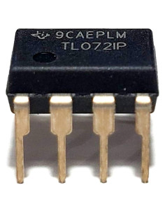 Amplificador Operacional TL072IP JFET Bajo Ruido - Paquete de 10