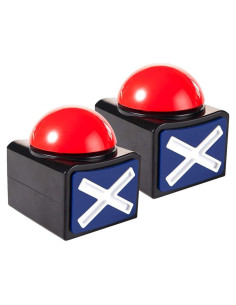 Botón de Alarma Buzzer XL MyMealivos con Luz y Sonido (2 Unidades)