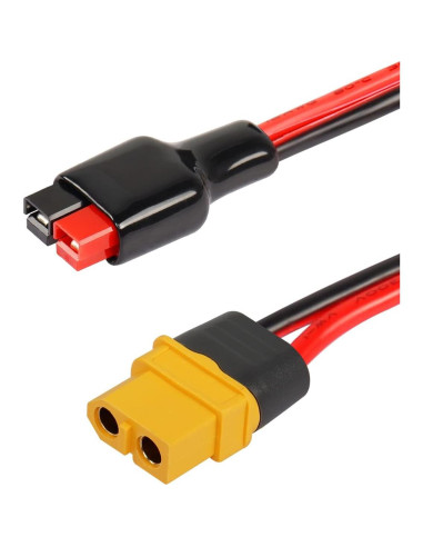 CERRXIAN Cable XT60 Hembra a Panel Solar 1m 30A 12AWG