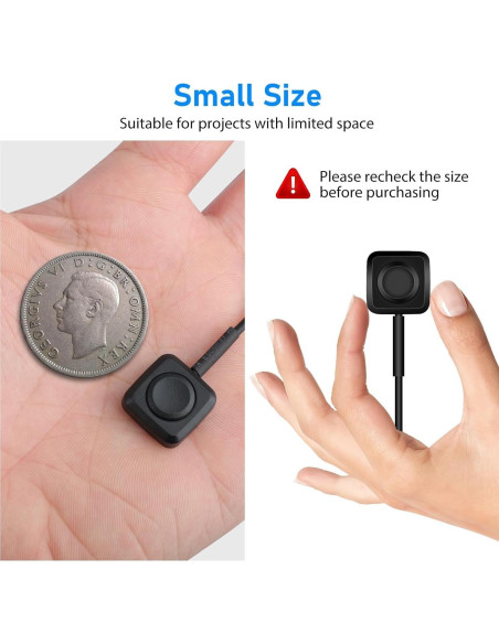 Interruptor Momentáneo Linkstyle 10 Pcs 12V/24V Montaje Superficial