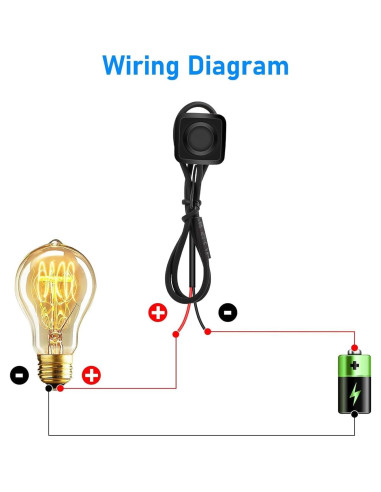 Interruptor Momentáneo Linkstyle 10 Pcs 12V/24V Montaje Superficial