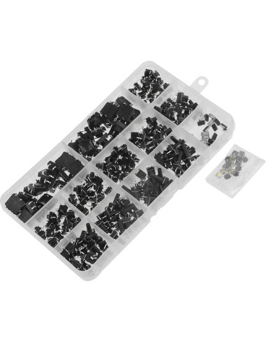 280 Piezas Interruptores de Botón Táctil 4 Pines XLX