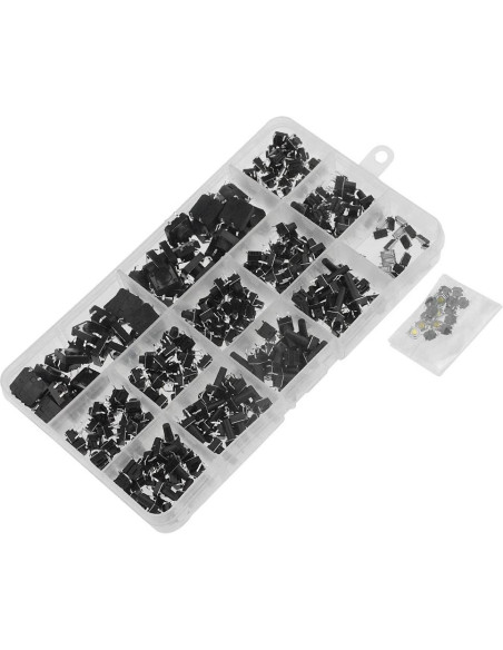 280 Piezas Interruptores de Botón Táctil 4 Pines XLX