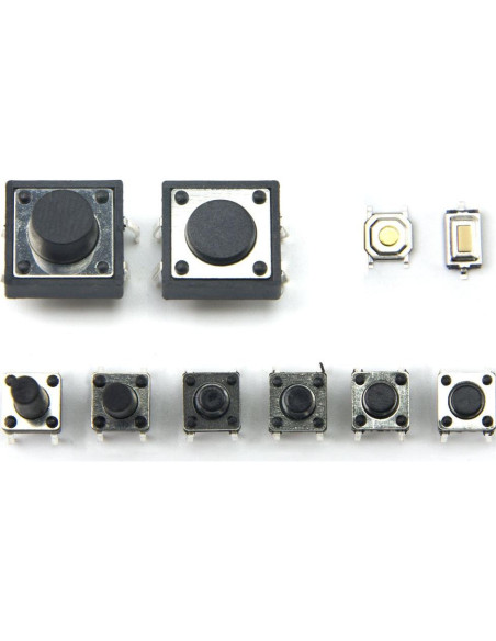 280 Piezas Interruptores de Botón Táctil 4 Pines XLX