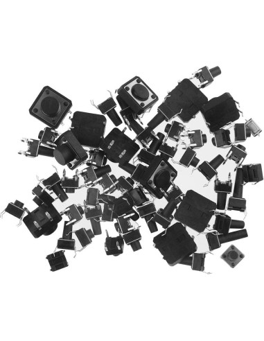 280 Piezas Interruptores de Botón Táctil 4 Pines XLX