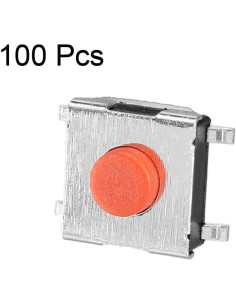 Interruptor Táctil Momentáneo uxcell 6x6x3.1mm 100PCS 2