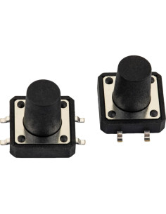 Interruptor Táctil SMD 4 Pin 12x12mm jujinglobal - Paquete 50 Pzas 2