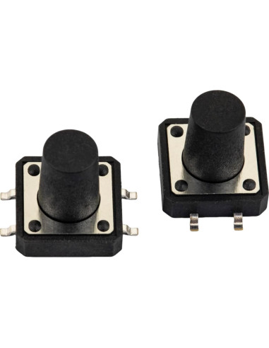 Interruptor Táctil SMD 4 Pin 12x12mm jujinglobal - Paquete 50 Pzas