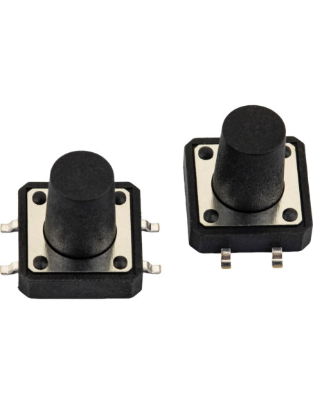 Interruptor Táctil SMD 4 Pin 12x12mm jujinglobal - Paquete 50 Pzas