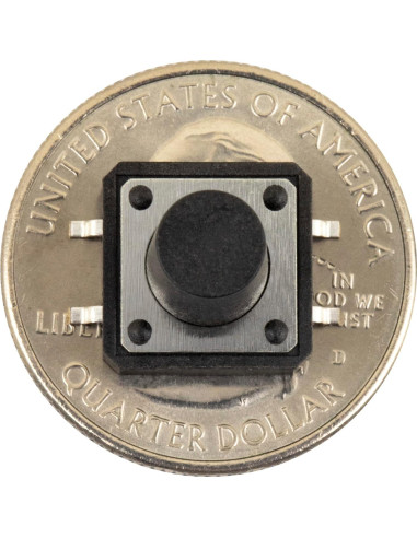 Interruptor Táctil SMD 4 Pin 12x12mm jujinglobal - Paquete 50 Pzas