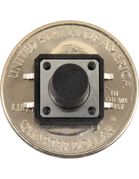 Interruptor Táctil SMD 4 Pin 12x12mm jujinglobal - Paquete 50 Pzas