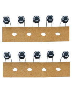 Botón de Interruptor Táctil Komitasui para Pioneer CDJ y DJM - 10 Pack