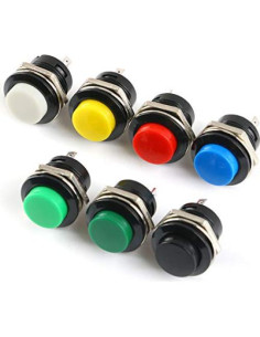 28 Piezas Botones de Presión 16MM EC Buying 7 Colores 2