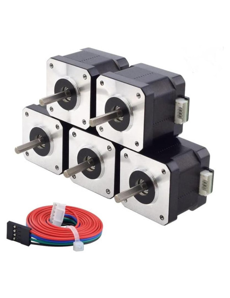 Motor Paso a Paso Bipolar Nema 17 STEPPERONLINE 1.5A 42Ncm