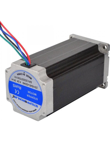 Motor Paso a Paso Nema 23 STEPPERONLINE 3Nm 4.2A 114mm
