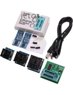 Programador SPI de Alta Velocidad HAERIETWOAT EZP2025+ con 5 Socket 2