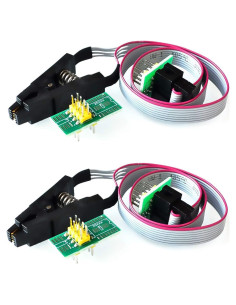 Conjunto de Clips de Prueba SOP8 a DIP8 Chironal 24cm 2 Pcs