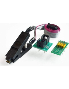 Conjunto de Clips de Prueba SOP8 a DIP8 Chironal 24cm 2 Pcs 2