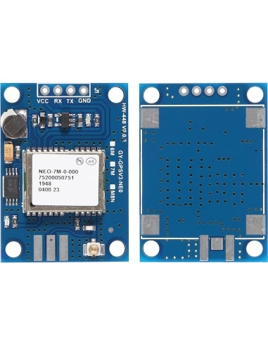 Módulo GPS NEO-7M GY-NEO7MV2 con Antena Cerámica 2 Pcs