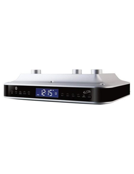 Altavoz Estéreo Bluetooth iLive con Luz LED y Reloj Digital