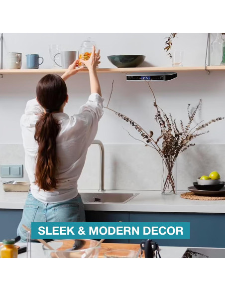 Altavoz Estéreo Bluetooth iLive con Luz LED y Reloj Digital