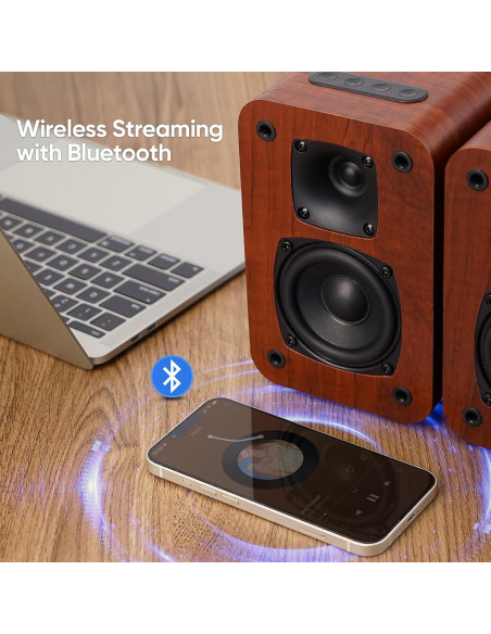 Altavoces de Estantería Saiyin DS6701UP Bluetooth 2.6kg