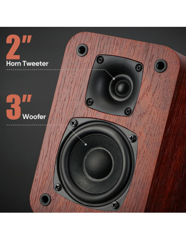 Altavoces de Estantería Saiyin DS6701UP Bluetooth 2.6kg