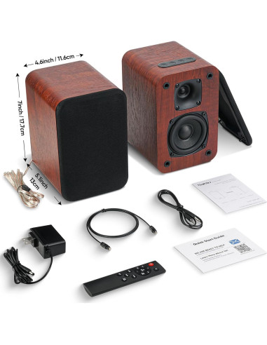 Altavoces de Estantería Saiyin DS6701UP Bluetooth 2.6kg