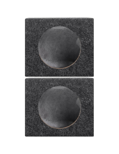 Caja de Altavoz para Coche BBTO 2 Pcs 6.5" Estilo Angulado