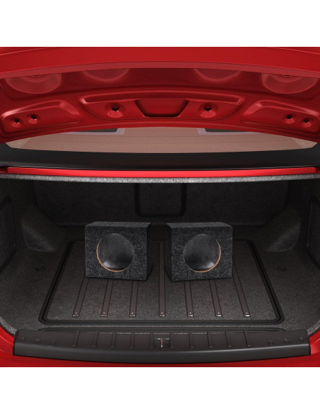 Caja de Altavoz para Coche BBTO 2 Pcs 6.5" Estilo Angulado