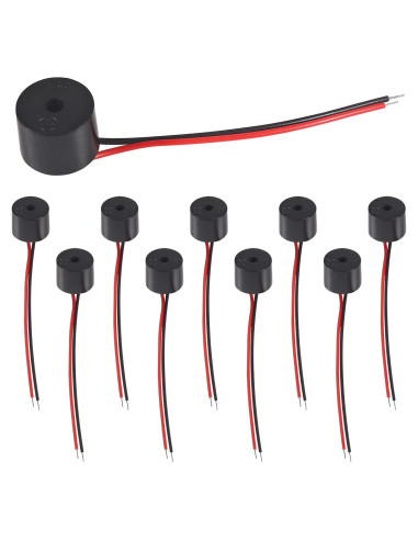 Zumbador Electrónico Activo UMLIFE 10PCS 85dB DC 3-12V