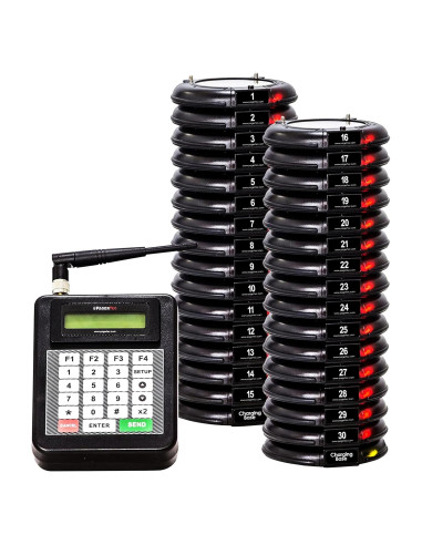 Sistema de Paginación Inalámbrico Pagertec 30 Unidades 3.22 km