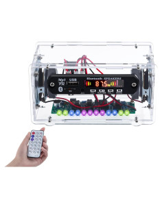 Kit Altavoz Bluetooth DIY MiOYOOW con Radio FM y LED 370g