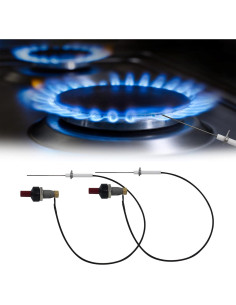 Juego de Encendedores Piezoeléctricos MENSI para Gas - 2 Piezas 2