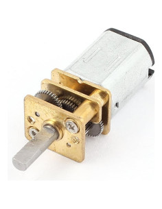 Motor de Engranaje DC 6V 35RPM uxcell con Eje de 3mm