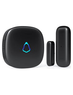 Timbre de Puerta Inalámbrico METAK con Sensor de Alarma 152.4m