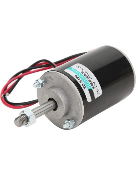 Motor DC de Imán Permanente 30W 12/24V 3500/6000RPM TOPINCN