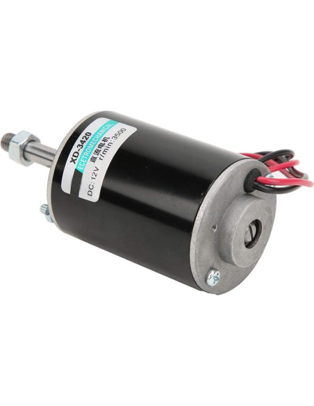 Motor DC de Imán Permanente 30W 12/24V 3500/6000RPM TOPINCN