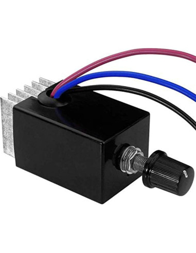 Controlador de Velocidad Motor DC 12V 24V 10A Dawwoti