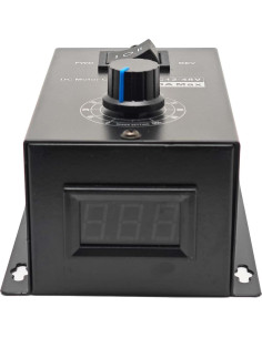 Controlador de Velocidad Motor DC PWM 12-48V 40A 1200W Shinnous 2