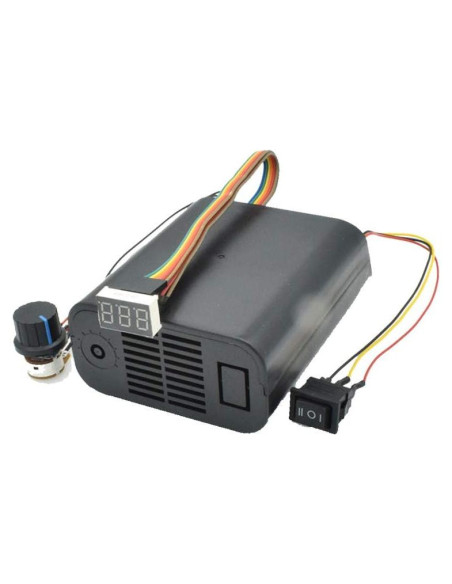 Controlador de Velocidad PWM DC 10-55V 60A Acxico con Pantalla LED