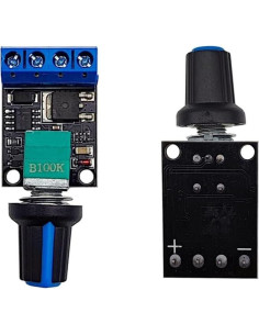 Módulo Controlador de Velocidad PWM Haldzemo 5V-16V 10A Paquete de 5 2