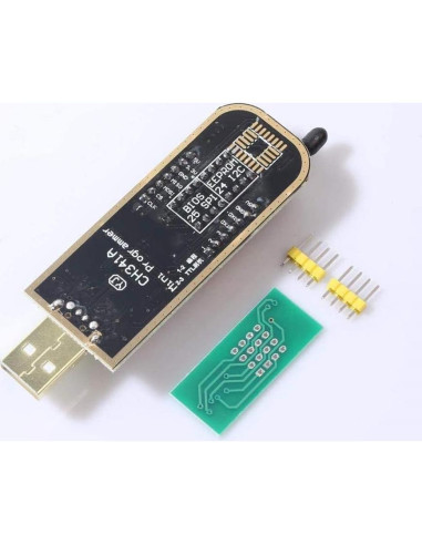 Programador USB CH341A para EEPROM y Flash SPI 5V-3.3V