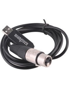 Adaptador USB a DMX RS485 XLR 0.97m Usangreen 2