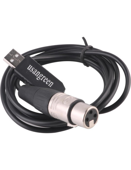 Adaptador USB a DMX RS485 XLR 0.97m Usangreen